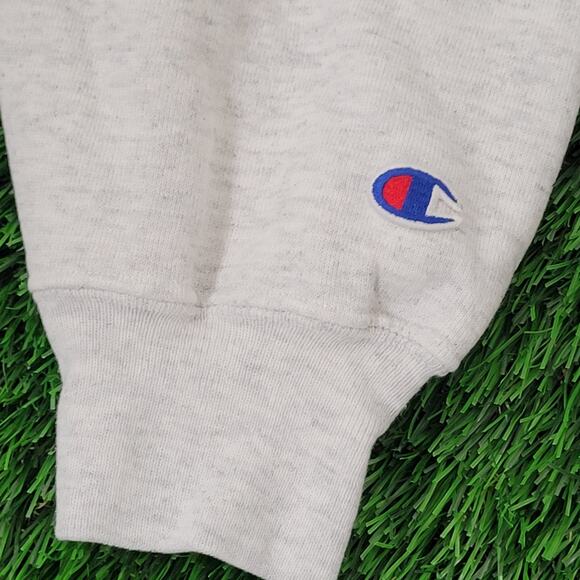 Vintage 90s Champion MSU Michigan-State Sweatshirt XL 25x27 Gray - Picture 12 of 14